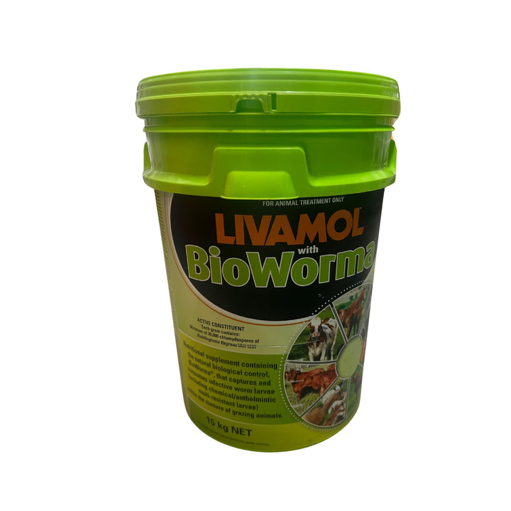 LIVAMOL WITH BIOWORMA 15KG