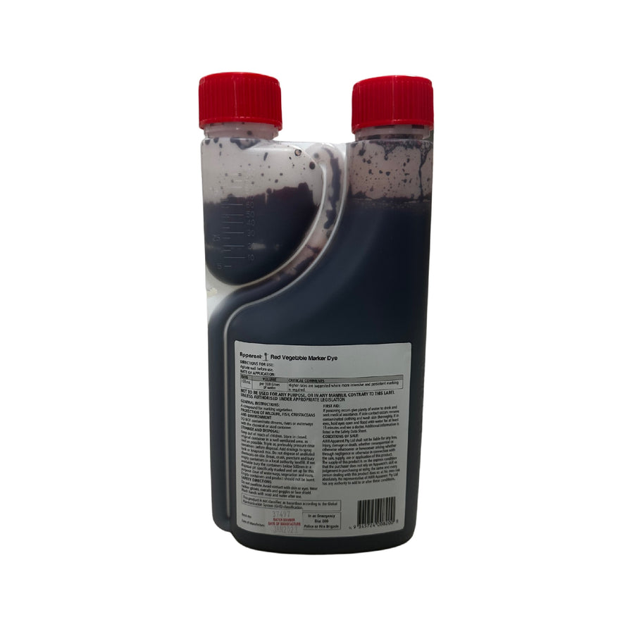 SPRAY MARKER DYE RED VEGETABLE 1 LITRE