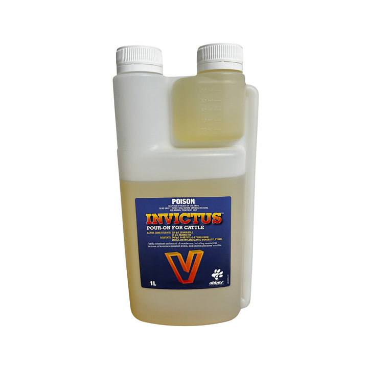 INVICTUS DUAL ACTION POUR ON FOR CATTLE 1L 