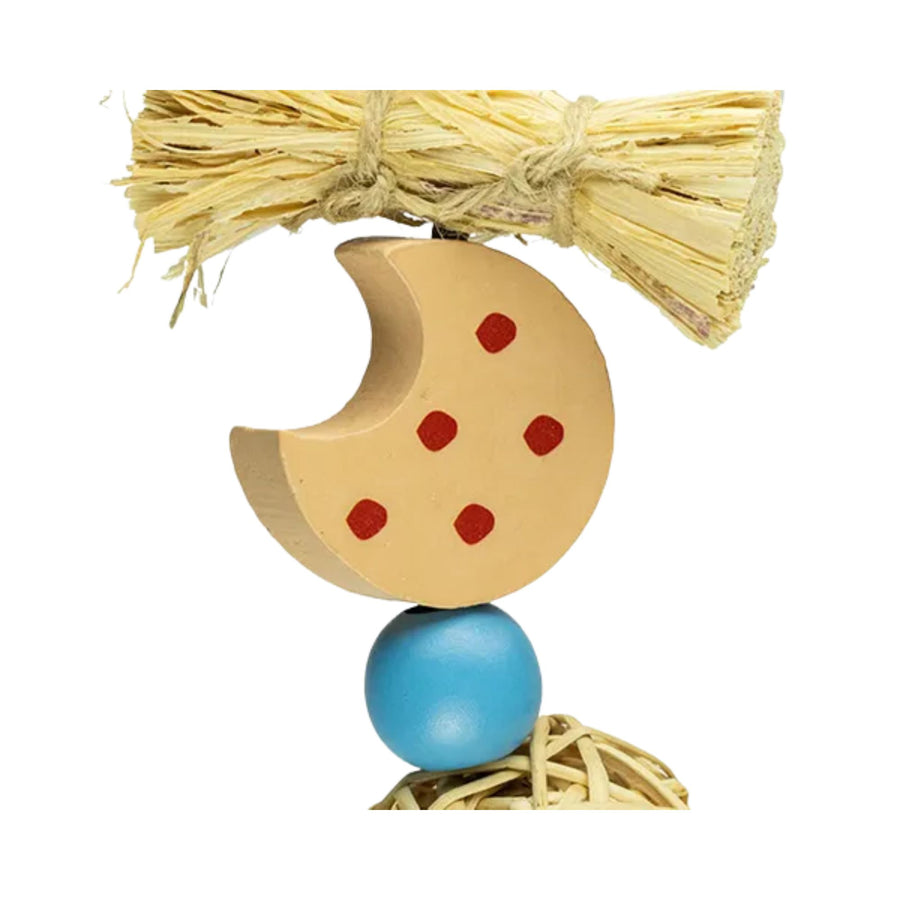 BIRD TOY - CHEW - MILK N COOKIES - A8591