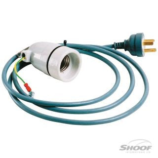 Heating Bulb Socket HEAT LAMP SOCKET CERAMIC WITH 2M LEAD – Northside Produce Agency