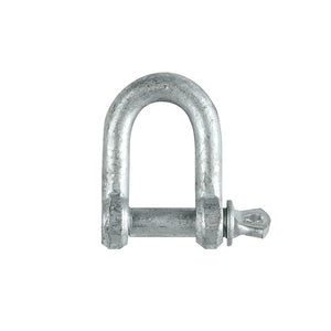 D SHACKLE GALVANISED DS08G 8MM