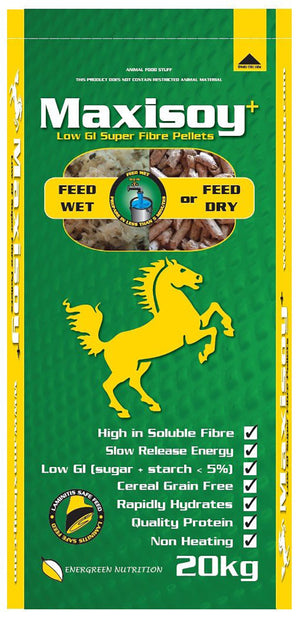 MAXISOY SUPER FIBRE PELLETS 20KG (E3)